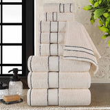 Niles Egyptian Giza Cotton Plush Heavyweight Soft 9 Piece Towel Set