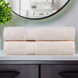 Kendell Egyptian Cotton Medium Weight Plush Bath Towel Set of 2