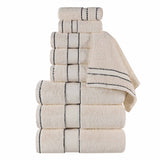 Niles Egyptian Giza Cotton Plush Heavyweight Soft 9 Piece Towel Set