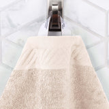 Basketweave Egyptian Cotton Solid 3 Piece Assorted Towel Set