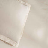 Egyptian Cotton 300 Thread Count Solid Luxury Duvet Cover Set