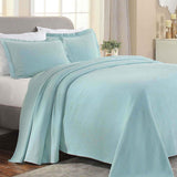 Jacquard Matelassé Paisley Cotton Bedspread Set