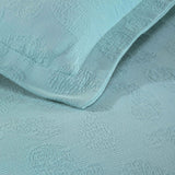 Jacquard Matelassé Paisley Cotton Bedspread Set