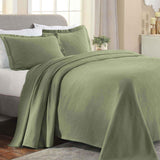 Jacquard Matelassé Paisley Cotton Bedspread Set
