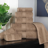 Madison Egyptian Cotton Plush Heavyweight 8 Piece Towel Set