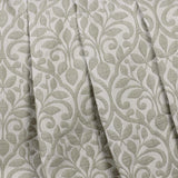 Vineyard Cotton Blend Medium Weight Matelasse Floral Scroll Coverlet