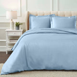 1200 Thread Count Egyptian Cotton Solid Duvet Cover Set