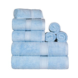 Madison Egyptian Cotton Plush Heavyweight 8 Piece Towel Set
