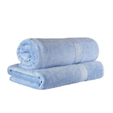 Madison Egyptian Cotton Plush Thick Absorbent Bath Sheet Set of 2