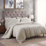 Egyptian Cotton 300 Thread Count Solid Luxury Duvet Cover Set