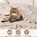 Fleece Plush Medium Weight Fluffy Soft Decorative Blanket Or Throw