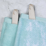 Cotton Marble and Solid Quick Dry 10 Piece Assorted Bathroom Towel Set