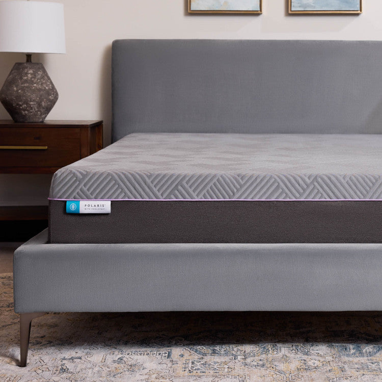 Malouf Polaris ActivAir 12 Hybrid Mattress with cooling cover