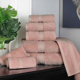 Madison Egyptian Cotton Plush Heavyweight 8 Piece Towel Set
