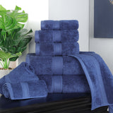 Madison Egyptian Cotton Plush Heavyweight 8 Piece Towel Set