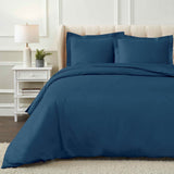 1200 Thread Count Egyptian Cotton Solid Duvet Cover Set