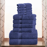 Madison Egyptian Cotton Plush Heavyweight 10 Piece Towel Set