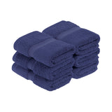 Superior Madison Egyptian Cotton Plush Face Towel Washcloth Set of 6