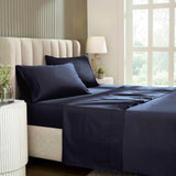 1200 Thread Count Cotton Rich Solid Deep Pocket Bed Sheet Set