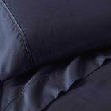1200 Thread Count Cotton Rich Solid Deep Pocket Bed Sheet Set