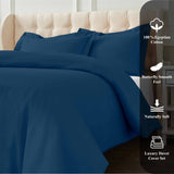 1200 Thread Count Egyptian Cotton Solid Duvet Cover Set