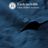 1200 Thread Count Egyptian Cotton Solid Duvet Cover Set