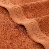 Basketweave Egyptian Cotton Solid 3 Piece Assorted Towel Set