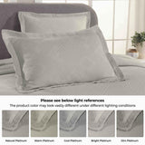 Cotton Jacquard Matelassé Scalloped Geometric Fret Bedspread Set