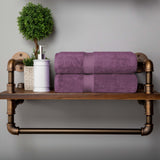 Madison Egyptian Cotton Plush Thick Absorbent Bath Towel Set of 2