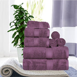 Madison Egyptian Cotton Plush Heavyweight 8 Piece Towel Set