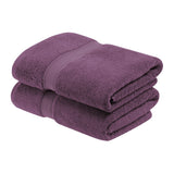 Madison Egyptian Cotton Plush Thick Absorbent Bath Towel Set of 2