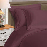 1000 Thread Count Egyptian Cotton Solid Duvet Cover Set