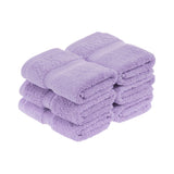 Superior Madison Egyptian Cotton Plush Face Towel Washcloth Set of 6