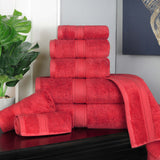 Madison Egyptian Cotton Plush Heavyweight 8 Piece Towel Set
