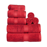 Madison Egyptian Cotton Plush Heavyweight 8 Piece Towel Set