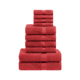 Madison Egyptian Cotton Plush Heavyweight 10 Piece Towel Set
