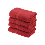 Madison Egyptian Cotton Plush Thick Absorbent Hand Towel Set of 4