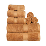 Madison Egyptian Cotton Plush Heavyweight 8 Piece Towel Set
