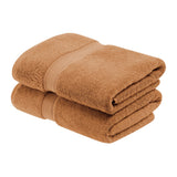 Madison Egyptian Cotton Plush Thick Absorbent Bath Towel Set of 2