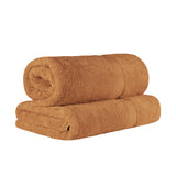 Madison Egyptian Cotton Plush Thick Absorbent Bath Sheet Set of 2