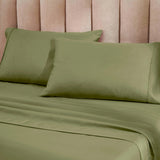 1200 Thread Count Cotton Rich Solid Deep Pocket Bed Sheet Set