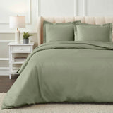 1200 Thread Count Egyptian Cotton Solid Duvet Cover Set