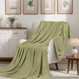 Fleece Plush Medium Weight Fluffy Soft Decorative Blanket Or Throw