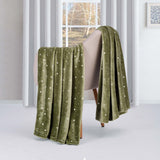 Fleece Plush Medium Weight Fluffy Soft Decorative Blanket Or Throw