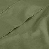 100% Cotton Percale 300 Thread Count Solid Deep Pocket Sheet Set