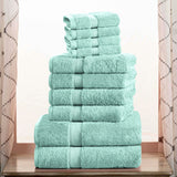 Madison Egyptian Cotton Plush Heavyweight 10 Piece Towel Set