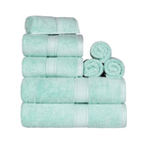 Madison Egyptian Cotton Plush Heavyweight 8 Piece Towel Set