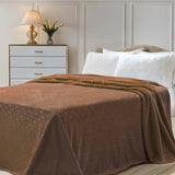 Fleece Plush Medium Weight Fluffy Soft Decorative Blanket Or Throw