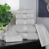 Madison Egyptian Cotton Plush Heavyweight 8 Piece Towel Set