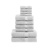 Madison Egyptian Cotton Plush Heavyweight 10 Piece Towel Set